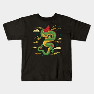 Traditional Chinese Dragon Kids T-Shirt